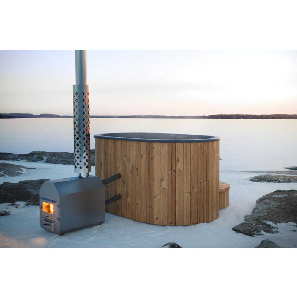 Bergen Wooden 2 Persoons Hot Tub