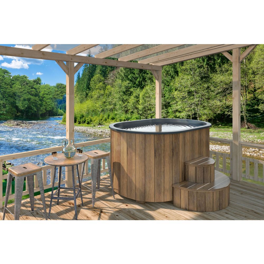 Bergen Wooden 2 Persoons Hot Tub